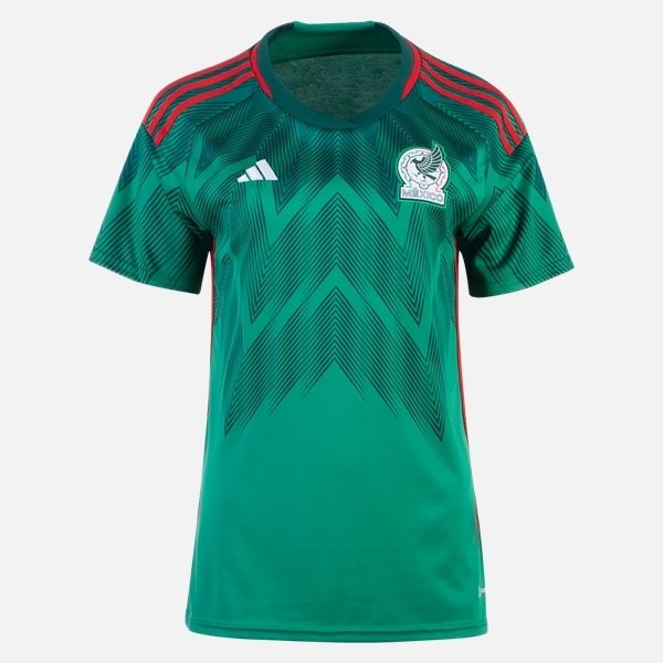 Camiseta México Replica Primera Ropa Mujer 2022 2023 Azul